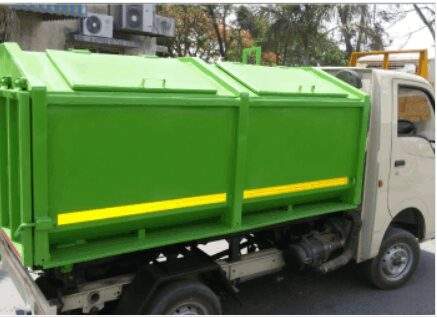 Door-to-door collection loader
