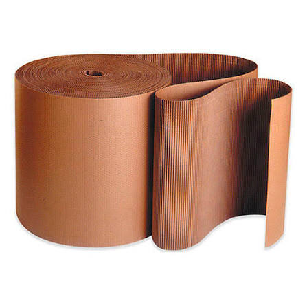 Recycled packaging cardboard rolls